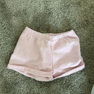 Aritzia sweat fleece perfect short